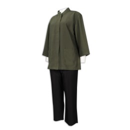 CL031 訂製女清潔服制服 清潔 保健制服 清潔服生產商 CL031 訂製女清潔服制服 清潔 保健制服 清潔服生產商