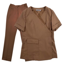 訂購女裝短袖清潔服套裝  衣襟清潔服 酒店清潔服供應商  護理 家政 CL034 訂購女裝短袖清潔服套裝  衣襟清潔服 酒店清潔服供應商  護理 家政 CL034