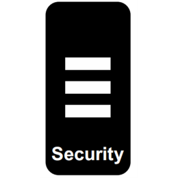 訂製保安階級標籤魔術貼肩章      Security Supervisor 2   SKAB014 訂製保安階級標籤魔術貼肩章      Security Supervisor 2   SKAB014