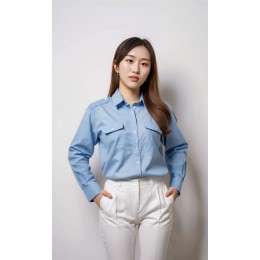 訂購長袖保安襯衫   兩袋設計   可設計logo  襯衫警衛服春秋套裝  長袖襯衣男女警衛制服套裝 HK STOCK 香港現貨 SKSU018 訂購長袖保安襯衫   兩袋設計   可設計logo  襯衫警衛服春秋套裝  長袖襯衣男女警衛制服套裝 HK STOCK 香港現貨 SKSU018