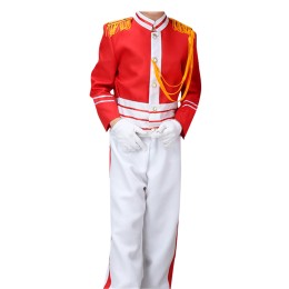 大量訂做中小學生軍樂隊服   供應儀仗隊表演服 紅色 升旗手服供應商  SKFRS006 大量訂做中小學生軍樂隊服   供應儀仗隊表演服 紅色 升旗手服供應商  SKFRS006