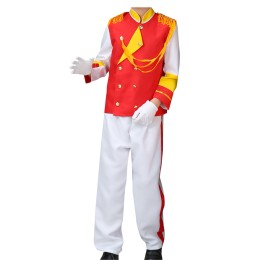 網上下單訂購套裝軍樂隊服   個人設計少先隊鼓號對服  中小學升旗手服中心 SKFRS007 網上下單訂購套裝軍樂隊服   個人設計少先隊鼓號對服  中小學升旗手服中心 SKFRS007