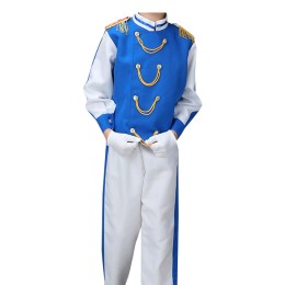 大量訂做軍樂隊演出服  設計藍色套裝中小學鼓手服  升旗手服專門店 SKFRS009 大量訂做軍樂隊演出服  設計藍色套裝中小學鼓手服  升旗手服專門店 SKFRS009