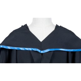 訂做香港城市大學文學學士畢業袍藍色畢業肩帶制服公司DA319 訂做香港城市大學文學學士畢業袍藍色畢業肩帶制服公司DA319