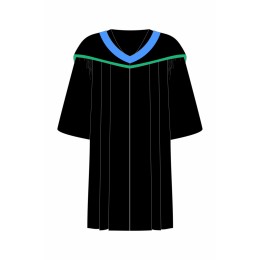 訂購澳門城市大學學士畢業袍藍色披肩長袍畢業袍生產商DA298 訂購澳門城市大學學士畢業袍藍色披肩長袍畢業袍生產商DA298